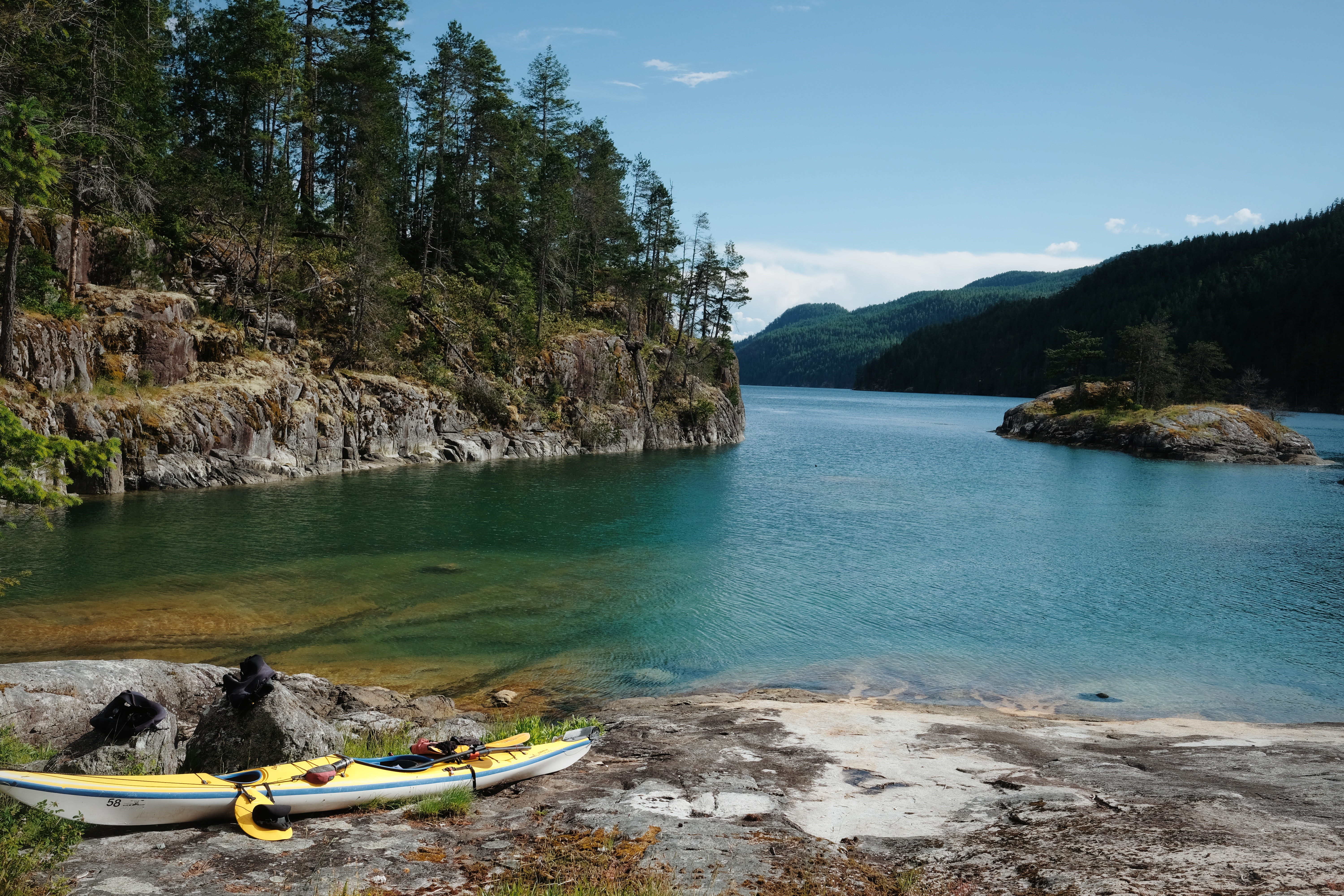 desolation sound kayaking